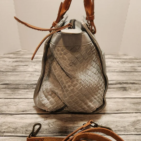 Moda LUXE Green/gray Handbag - Picture 4 of 10